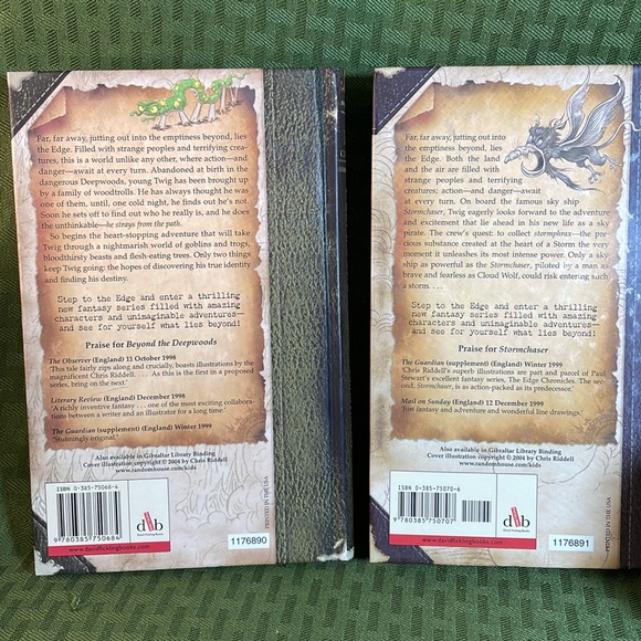 The Edge Chronicles by Paul Stewart & Chris Riddell 1&2 - Picture 2 of 10